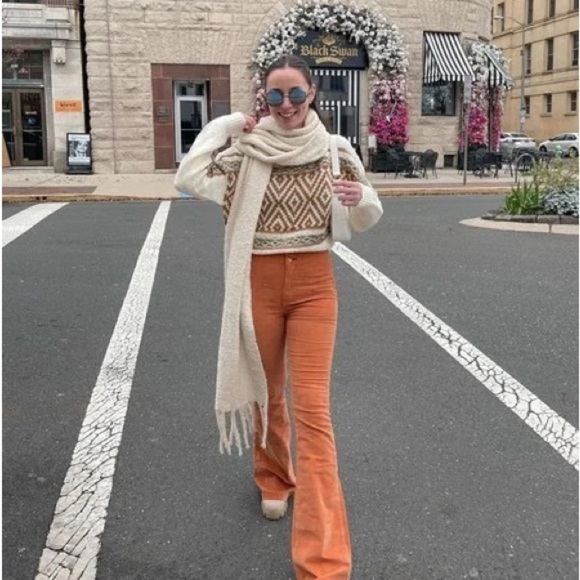 🔆O’NEILL🔆 Floyd Argyle COZY Warm, comfortable sweater knitted retro - Picture 3 of 16